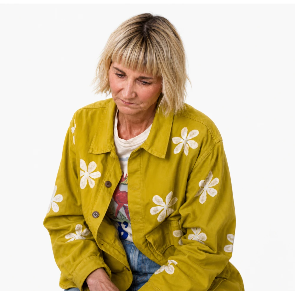 Kerri Kenney The Four Seasons S02 Yellow Floral Jacket | America Suits